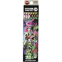 スプラトゥーン Amazon | 三菱鉛筆 スプラトゥーン2 K7059STS24B4P 鉛筆4B 4本