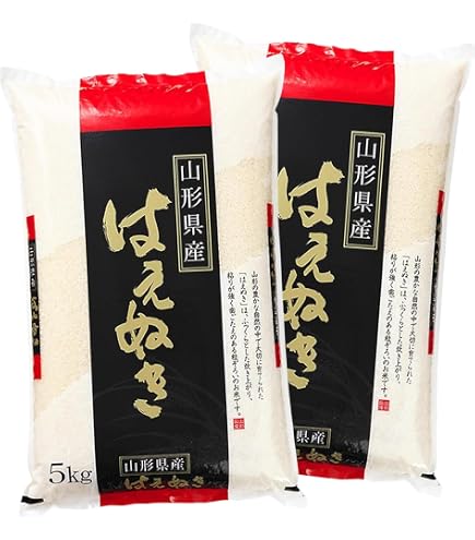 Amazon.co.jp: 令和7年産 山形県産 はえぬき 精米 2kg : 食品・飲料・お酒
