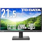 Amazon | IODATA モニター 21.5インチ ADSパネル 非光沢 ブラック