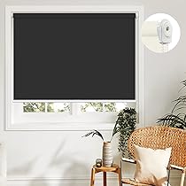 Amazon｜HOCRISSON ロールスクリーン つっぱり式 ロールカーテン 1級