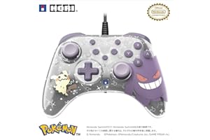【任天堂ライセンス商品】ホリパッド TURBO for NintendoSwitch™ 2 ゴーストパーティー【旧Switch・Switch2両対応】 ゲンガー ミミッキュ