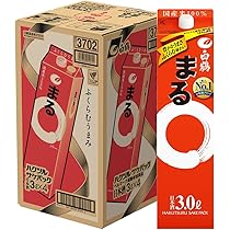 Amazon.co.jp: 白鶴 まるパック 3Lパック 3L×4本 : 食品・飲料