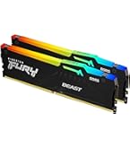 Kingston FURY BEAST DDR5 8192MB×2枚セット Kingston FURY Beast Noir RGB Mémoire DDR5 32Go Kit de 2