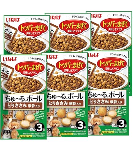 Amazon.co.jp: ちゅ~るボール とりささみ 10g×3袋×6袋入り : ペット用品