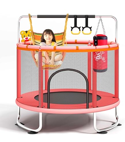 Amazon | Sariny子供用トランポリン 室内 トランポリン 飛び出し防止