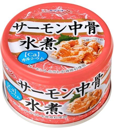 Amazon | キョクヨー さけ中骨水煮 140g×12個 | キョクヨー | 魚介の