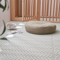 Amazon.co.jp: 萩原 水拭きできる い草風カーペット 裏貼り パス