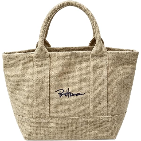 Amazon | Ron Herman トートバッグロゴ刺繍 プチプラ 高見え おしゃれ 