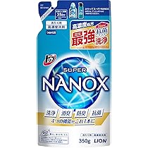 SUPER NANOX 洗濯洗剤 詰め替え用 1230g×6パック Amazon | トップスーパーNANOX 詰替用超特大 1230g × 2個セット