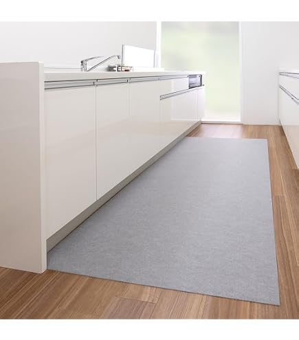 Amazon｜サンコー キッチンマット はっ水 洗える ロングマット 台所