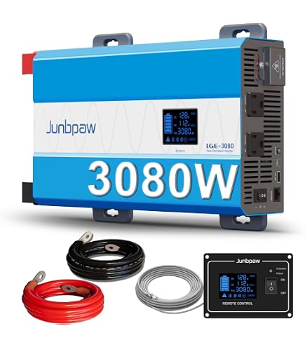 Amazon.co.jp: 【国際規格認証】正弦波 インバーター 定格3000W 最大