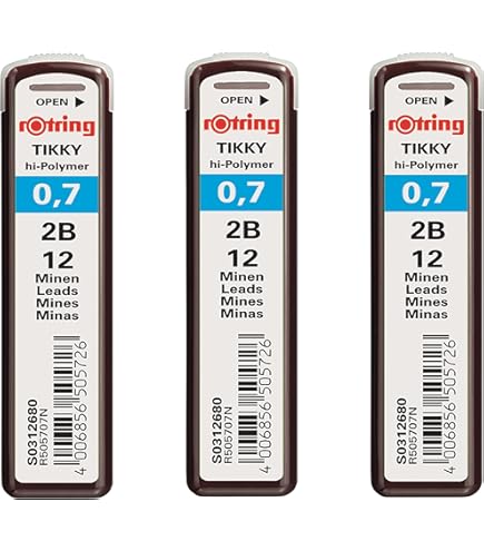 Amazon.co.jp: rOtring ティッキーシャープペンシルセット 0.7mm 芯と