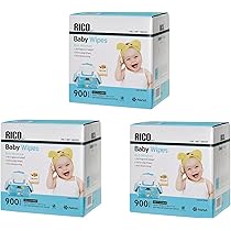 RICO 赤ちゃん おしりふき 900枚 2箱セット コストコ まとめ買い コストコ ≪900枚入×2箱セット≫【RICO】リコ ベビーワイプ