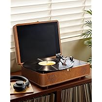 レコード　機材　まとめ Amazon.co.jp: Hoshikou Denpa レトロ レコードプレーヤー