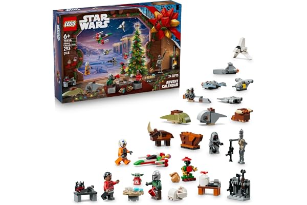 レゴ(LEGO) スター・ウォーズ レゴ(R)スター・ウォーズ(TM) アドベントカレンダー2026 おもちゃ 玩具 誕生日 プレゼント ブロック 知育 男の子 女の子 子供 6歳 7歳 8歳 9歳 宇宙 対戦 ロボット ごっこ遊び おままごと 75456