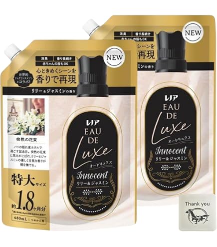 kkuro様 レノア オードリュクス  イノセントビジュ 18本 Amazon | レノア オードリュクス プレミアム柔軟剤 イノセント リリー