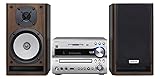 ONKYO Bluetooth/ CD/SD/USB/ハイレゾ対応 ミニコンポ シルバー X-NFR7TX(D)