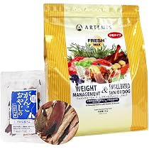 【2袋セット】アーテミス ウエイトマネジメント＆スモールシニア 3kg Amazon.co.jp: アーテミス (Artemis)フレッシュミックス ドッグフード