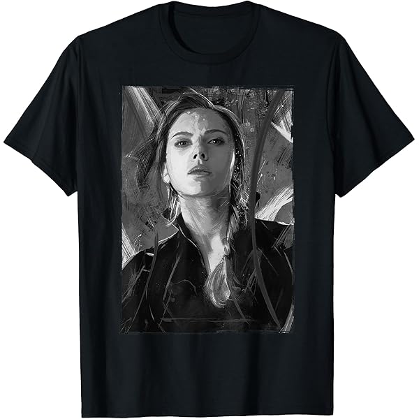 Amazon | マーベル ブラックウィドウ レトロフレーム入りポートレート