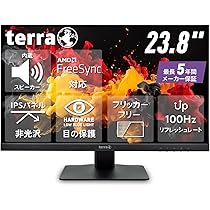 Amazon.co.jp: TERRA 2448W 23.8 24 インチ モニター 最長 5年保証 IPS