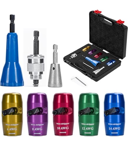 Wire Twister Tool For Drill, 2025 Upgrades Wire Nut Twister...