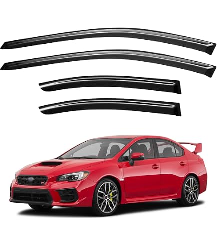 Amazon | PQY スポイラーウィングスタビライザー 2個 スバル WRX STi