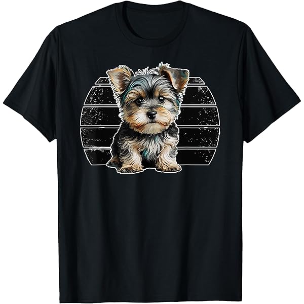 Amazon | ヨークシャーテリア ヨーキー ポップアート 犬 Tシャツ