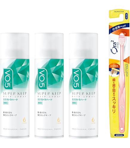 Amazon | VO5スーパーキープヘアスプレイ エクストラハード無香料330g+