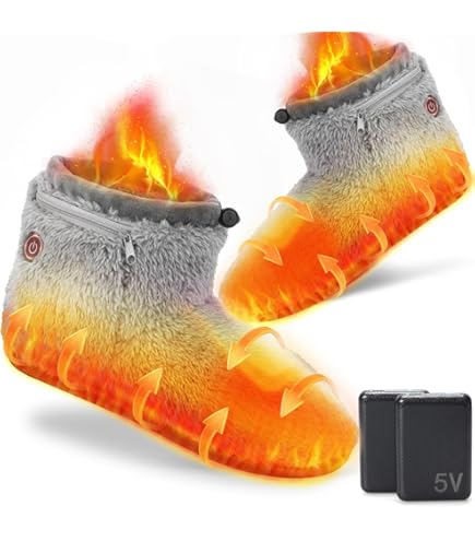 Amazon.co.jp : 電気スリッパ 足温器 【8秒で速暖】 フットウォーマー