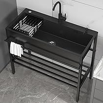 業務用小型ステンレス流し台 楽天市場】ステンレス流し台 OW-S600 深型シンク W600×D450