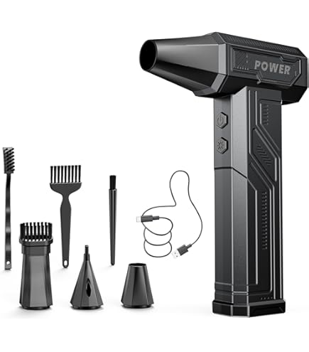 電動エアダスター 最強エアダスター＆掃除機2in1 LEDライト 空気入れ Amazon | Smiling Shark 電動エアダスター JF01 PRO,【2024最強