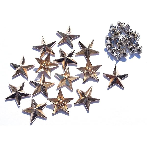 手芸パーツ Amazon.co.jp: [Jewel] 星型 スタッズ パーツ 20mm ピンク