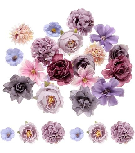 Amazon｜小花詰め合わせ 造花セット 小花 造花袋詰め アーティ