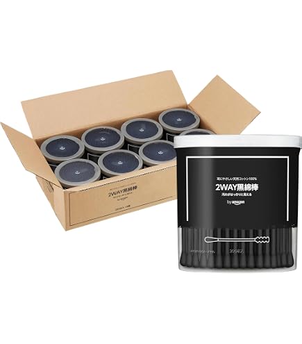 Amazon | コットンラボ クリーン綿棒 紙軸タイプ 200本入×2個パック
