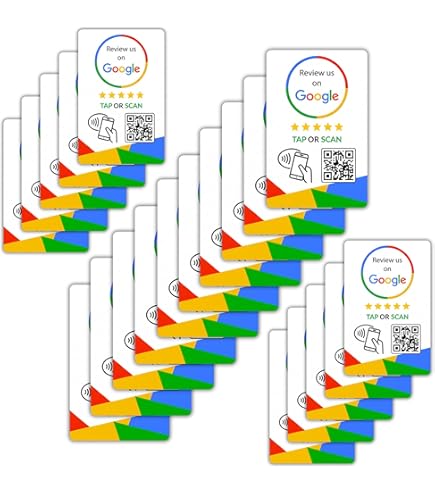 Amazon | Googleレビュースタンド NFC&QRコード 簡単設営 全ビジネス用