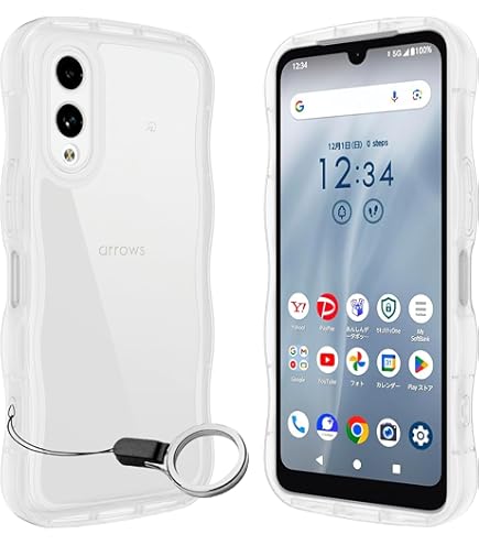arrows We2 F-52E 本体 クリアケース付き Amazon.co.jp: Arrows We2 用 ケース クリア 薄型 F-52E カバー