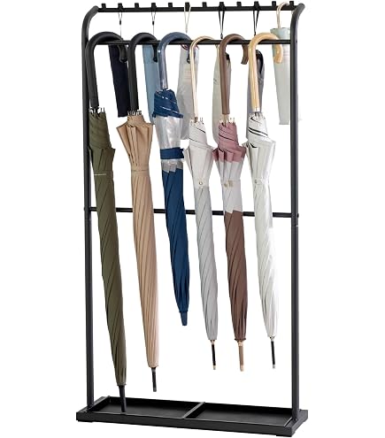 Amazon｜3段 傘掛け W75cm ホワイト 61-100-1-2_2442-376 | 傘掛け