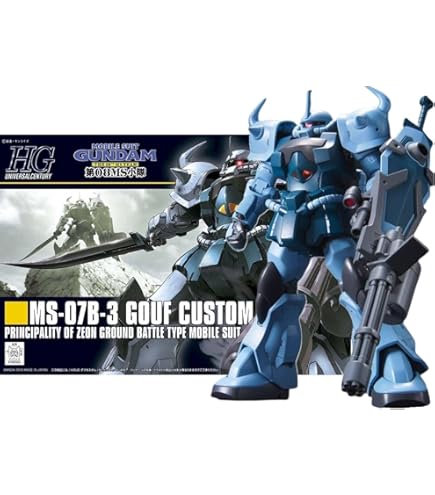 Amazon | MG 1/100 MS-07B-3 グフカスタム (限定クリアパーツ付き