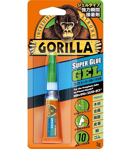 Amazon.co.jp: ゴリラ(Gorilla) スーパーグルー 強力瞬間接着剤