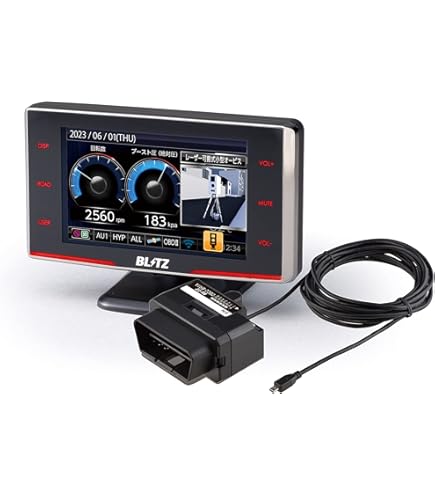 Amazon | ブリッツ(BLITZ)レーダー探知機用OBDII接続アダプターOBD2 