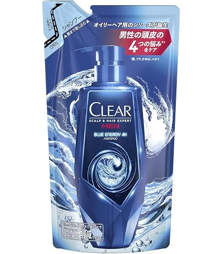 Amazon | CLEAR(クリア) ブルーエナジー4x スカルプシャンプー