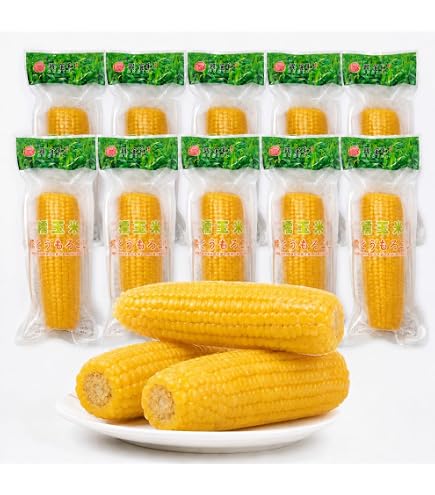 Amazon.co.jp: 冷凍糯玉米棒（2本入）【5点セット】 モチとうもろこし