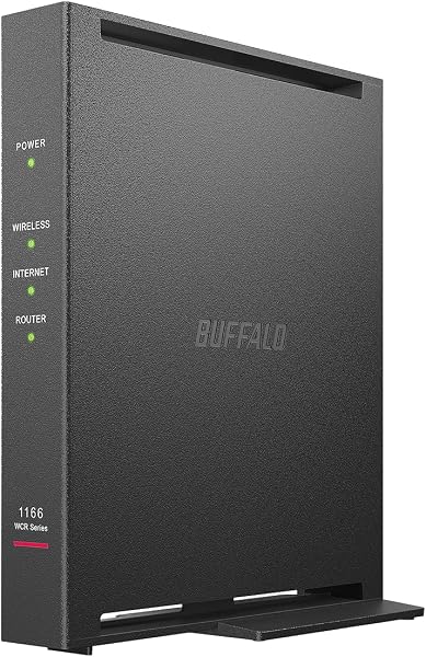 【Amazon.co.jp限定】 バッファロー WiFi ルーター 無線 LAN Wi-Fi5 11ac ac1200 866+300Mbps IPv6 WPA3 デュアルバンド 日本メーカー 【 iPhone 16e / 16 / 15 / 14 / Nintendo Switch / PS5 動作確認済み 】 エコパッケージ WCR-1166DHPL/N - 1