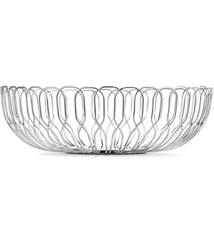 Amazon.co.jp: Georg Jensen かご ブレッドバスケット 直径約21cm