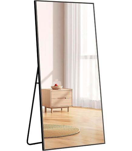 Amazon.co.jp: OSLEEP 姿見鏡 高さ170×幅70cm 全身鏡 スタンドミラー