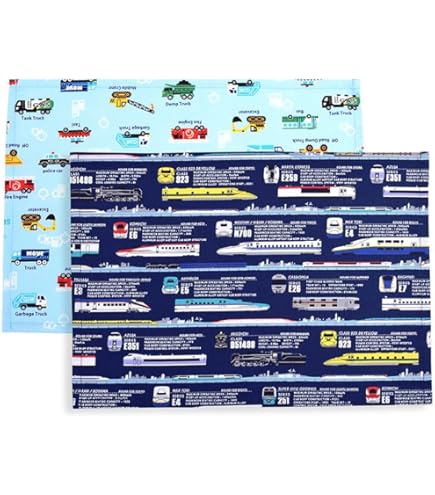 Amazon｜ランチョンマット(35cm×25cm) 2枚セット ビニール素材 撥水