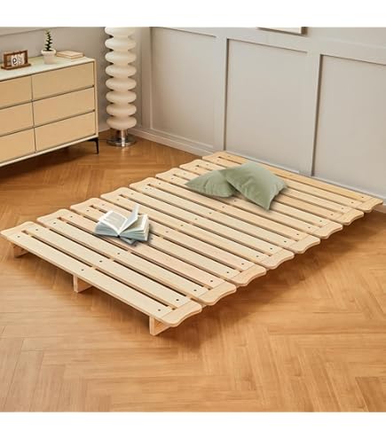 Amazon｜ニトリ(NITORI) セミダブル 2つ折りヒノキすのこベッド