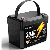 Amazon | GOLDENMATE 12.8V 30Ah LiFePO4バッテリー リン酸鉄リチウム