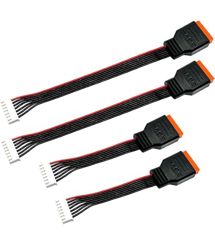 JST-XH 1S 2S 3S 4S 5S 6S 20cm 22AWG Lipo Balance Wire Extension Charged Cable Le JST-XH 1S 2S 3S 4S 5S 6S 20cm 22AWG Lipo Balance Wire Extension Charged Cable Le