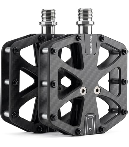 Amazon | WELLGO(ウェルゴ) アルミペダル 軽量チタンシャフト ピン付